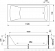 BellSan Акриловая ванна Вета 150x70 с гидромассажем – фотография-8
